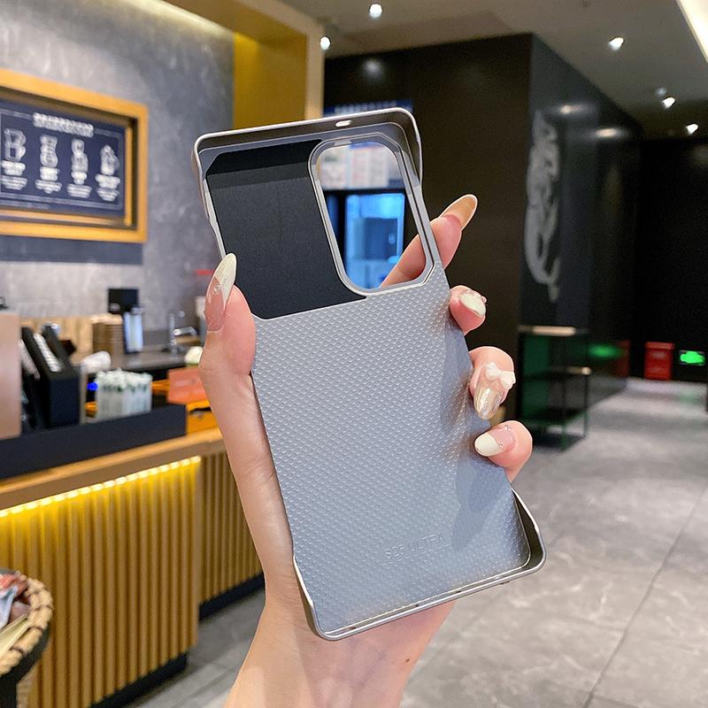 For Mgasafe Magnetic Luxury Solid Color Leather Aromatherapy Bumper Phone Case For Samsung Galaxy S25 Ultra S23 S22 S24 Ultra