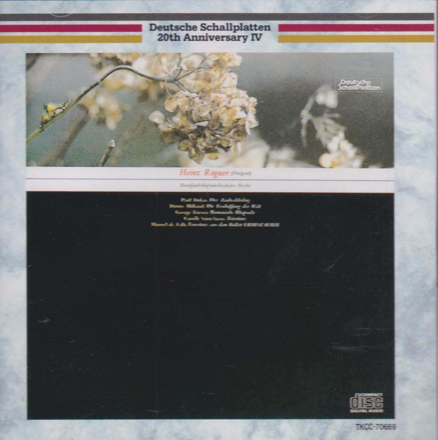 

CD BERLIN RADIO ORCHESTRA, DUKAS, MILH - Ducasse: The Sorcerer s Apprentice TKCC70669 Japan Classical Used