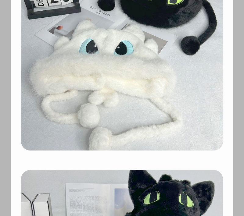2025 Winter Couple's Warm, Slimming Plush Lei Feng Hat - Cute Light Fury & Night Fury Design for Women