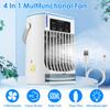 Ventilador de Ar Condicionado Evaporativo Portátil 3 Velocidades Spray Resfriador de Ar Pessoal com Névoa Fria Ventilador de Mesa Para Casa Escritório Quarto