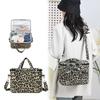 Multifunction Strollers Hangers with Secure Straps & Spacious Compartments Leopard Designs Storage Bag for Travel Parents