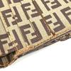 FENDI Zucca logo Zucchino Compact wallet Folded wallet Leather/PVC Brown/Beige