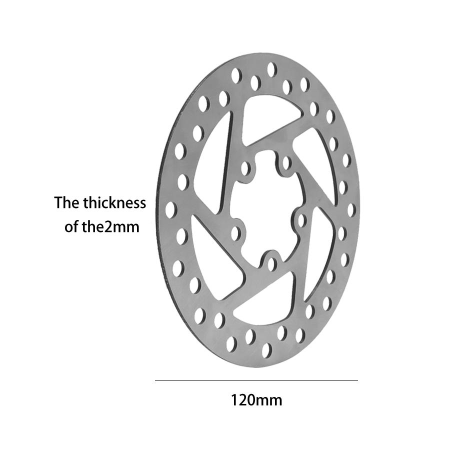 

110 мм 120 мм 5 отверстий ротор тормозного диска для электрического скутера Xiaomi M365 1S Pro MI3 износостойкие запасные части