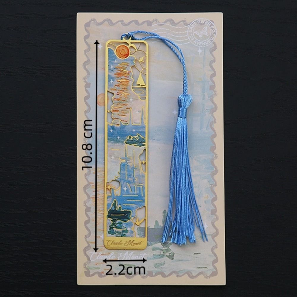 Oil Painting Style Book Marks Exquisite Reading Book Tools New Bookmark  School Supplies