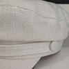 Retro Fashion Octagonal Cap Cotton Linen Ladies Flat Cap Breathable Women Berets  Outdoor