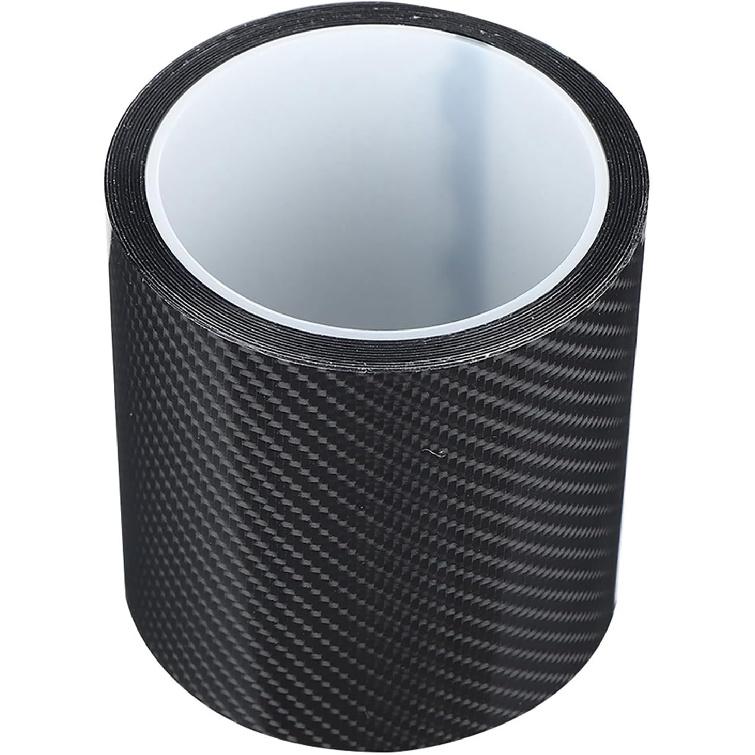 Carbon Fiber Protective Film for Car Door Guard, Scratch Sticker, 10cm x 3 Meters