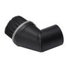 07132710 Suction Brush 1* 35mm Attachment Black Rust-Free Plastic