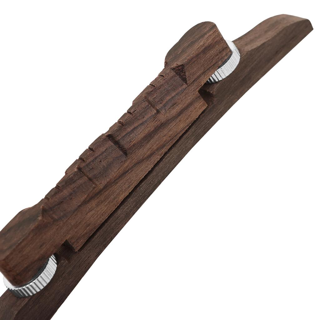 Mandolin Bridge Height Adjustable Durable Rosewood Bridge Universal Mandolin Replacement Parts Stringed Instrument Accessories
