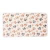 High Quality Soft Fluffy Pet Blanket Cute Dog Cat Paw Print Coral Fleece Blankets Pet Mat Warm and Comfortable Thermal Pad