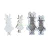 24TE Handicrafts Making Baking Molds Silicone DIY 3D Ornament Molds Castings Handmade Decorations Gift Clay Soap Craft Molds