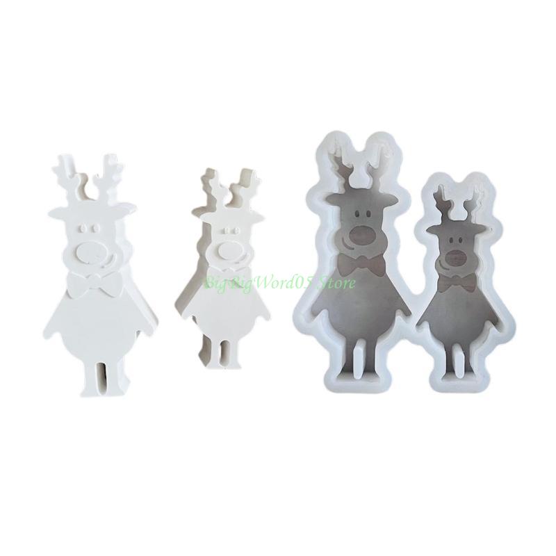 24TE Handicrafts Making Baking Molds Silicone DIY 3D Ornament Molds Castings Handmade Decorations Gift Clay Soap Craft Molds