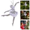 Ballet Girl Christmas Ornament Holiday Themed Acrylic Decoration Festival Season Indoor And Car Display Pendant