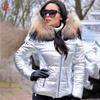 Women Warm Jackets Coats Thick Fur Hooded Zipper Long Sleeve Casual Fashion Winter S-4XL