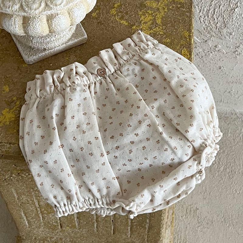 

Детские брюки-фонарики в корейском стиле - Милые, удобные, свободные летние штанишки-тыковки 66 cm