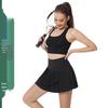Women's Quick-Dry Pleated Active Skirt for Running, Golf, Tennis, and Badminton