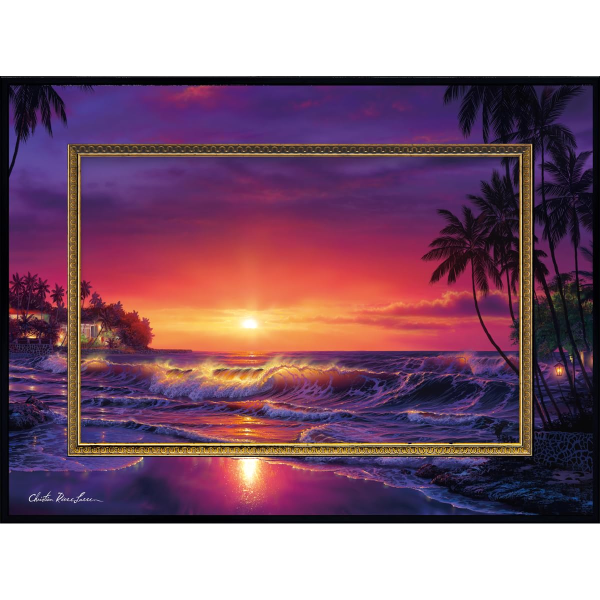 

Christian Ries Lassen Big Art M Size U-Power Amber Dawn
