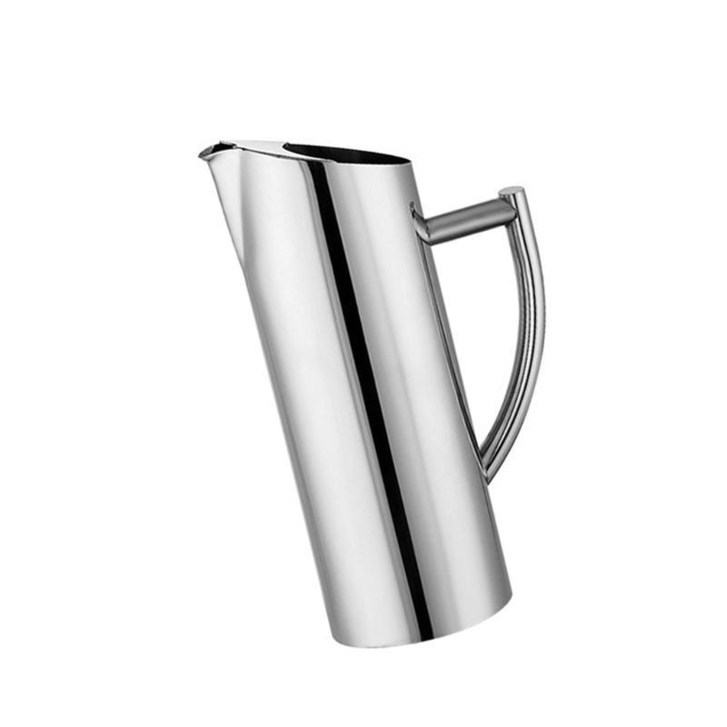 Drink Dispensers Cold Kettles Beverage Container Stainless Steel Pitcher Large Water Kettles Suitable for Gatherings