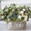 1 Bundle European Small Clove Carnations Artificial Flowers Wholesale Home Photography Soft Decoration Handmade Diy Materials