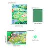 Kids Golf Set with Thickened 3MM Golf Game Mat Erasable Scoreboard Club Sticky Balls Outdoor Indoor 