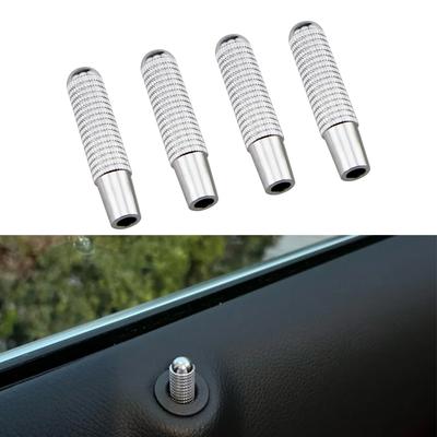 Set de 4 bucăți pentru ușă, șurub, șurub, buton, acoperire pentru Mercedes Benz A Cla Gla Class C117 X156 C W205 E W212 W213 Glc X253 Glk