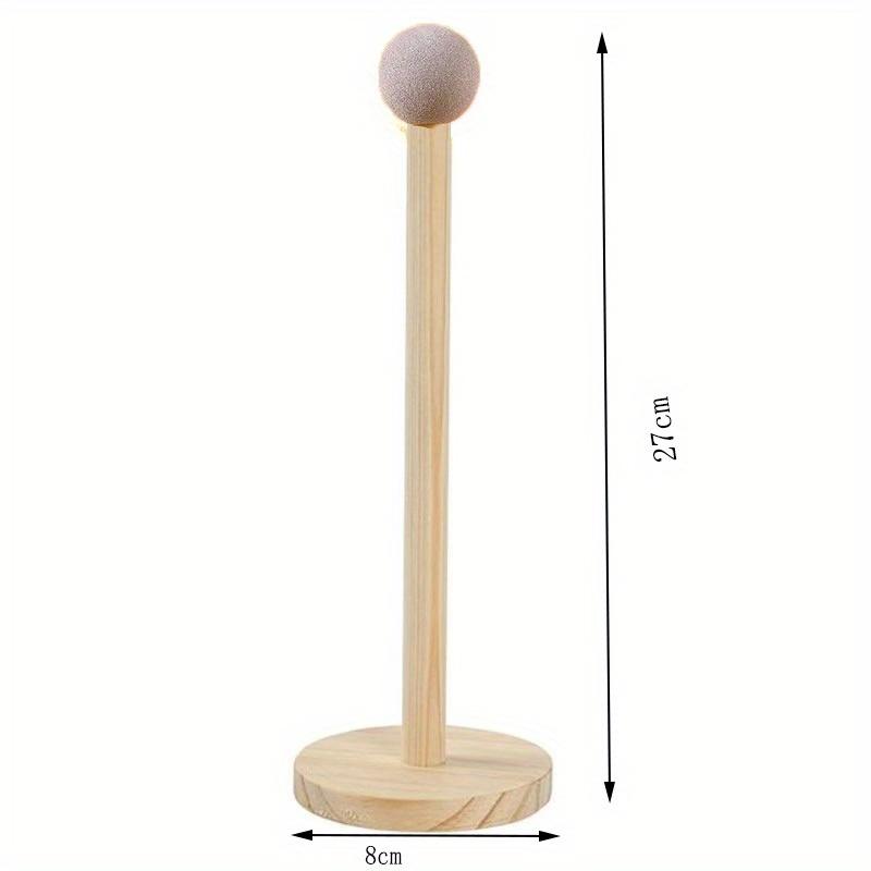 Wooden Hair Band Holder Accessories Storage Rack Display Shelf For Living Room Easy To Assemble