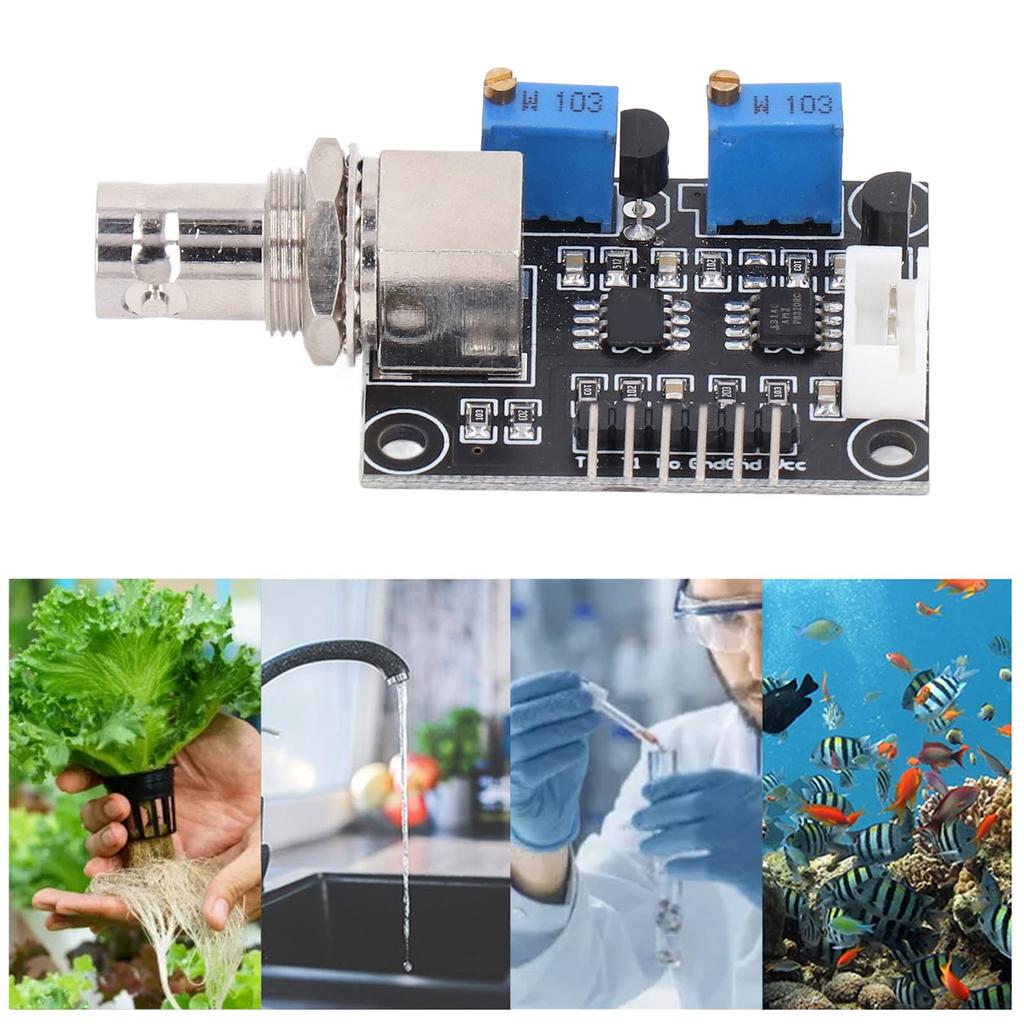PH 0-14 Värdedetekteringssensor PH-elektrodprob PH-detekteringssensormodul PH-sensor