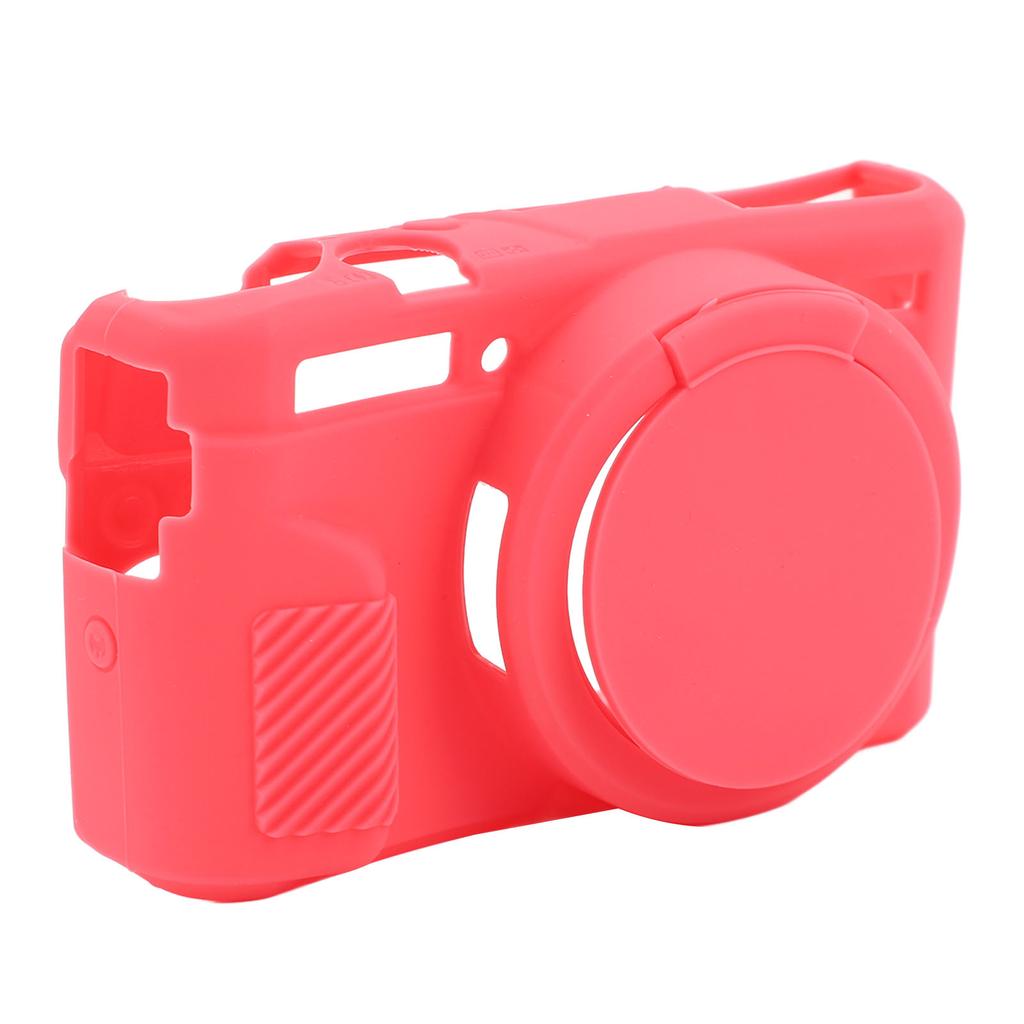 Camera Silicone Case with Removable Lens Cover Cutouts Soft Digital Camera Protective Cover for G7X2 Camera