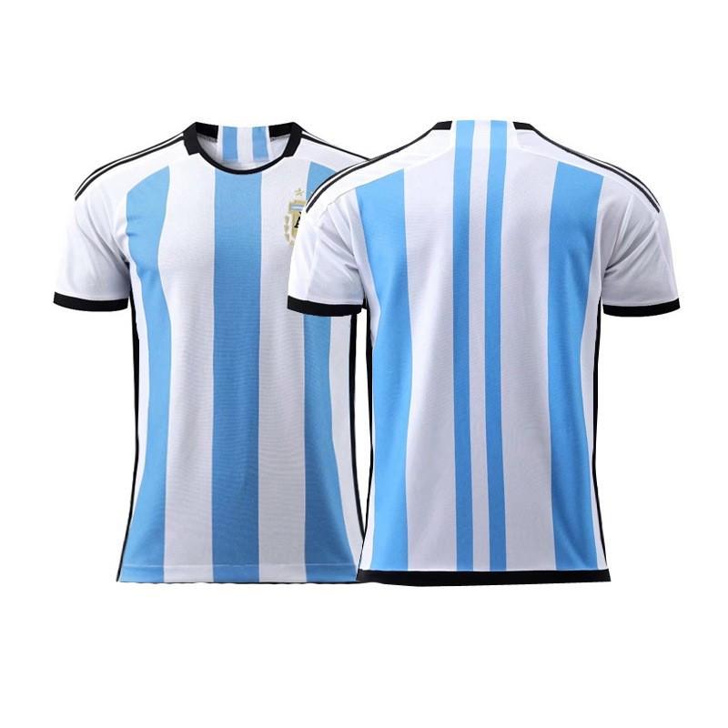 22 World Cup Argentina Home Jersey No. 10 Neymarmbappe Portugal C Ronaldo XS