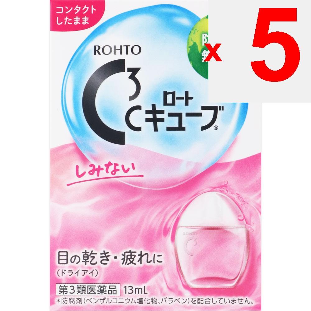 Rohto Roto C Cube C Cube a 13mL For Contact Lenses Eye Drops Efficacy: Discomfort When Wearing Soft or Hard Contact Lenses, Tear Supplementation (dry
