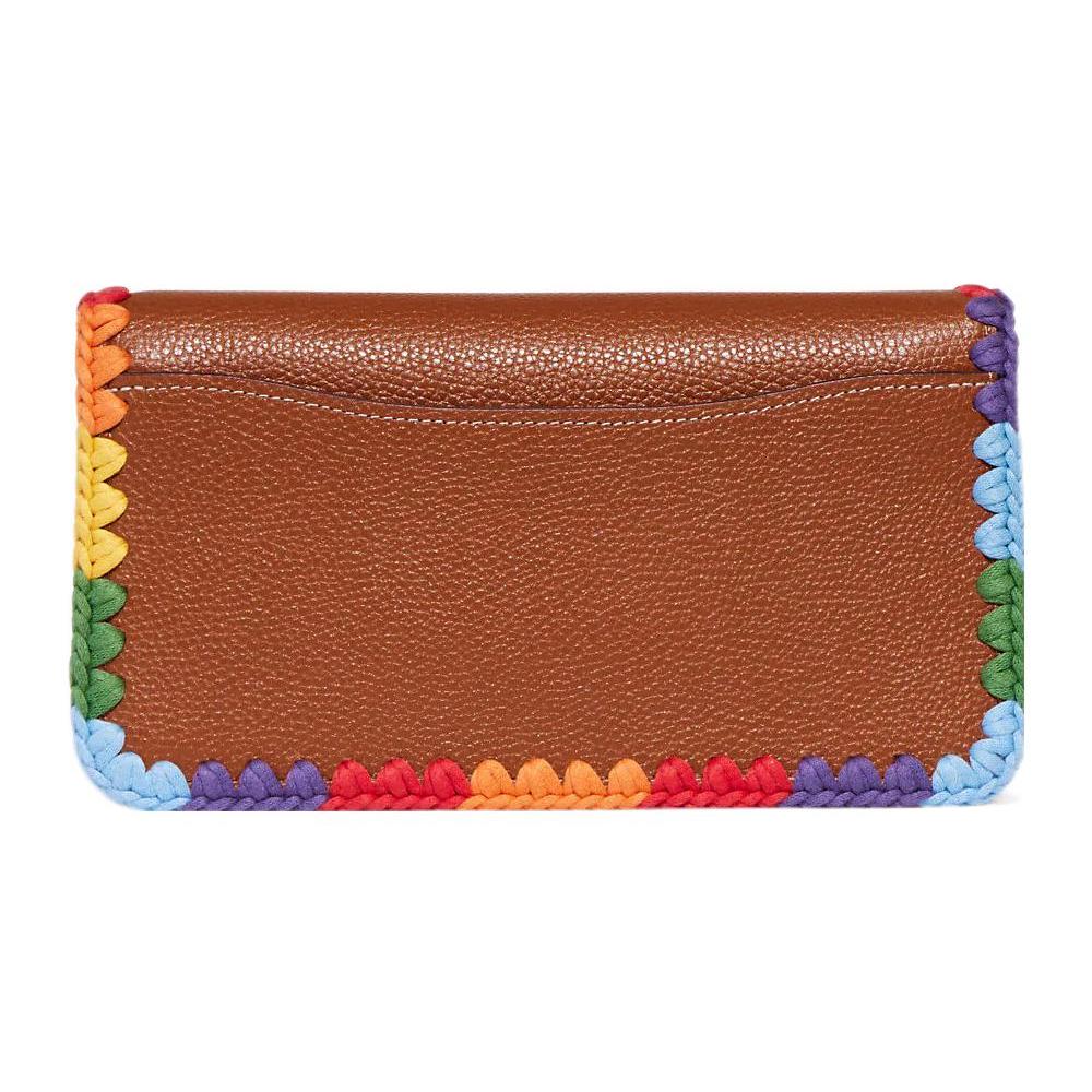 Bolso Tabby de Cuero Nuevo COACH Dios del Vino, Bolso de Hombro, Bolso Bandolera Pequeño para Mujer Marrón y Arcoíris CJ642-B4TT4