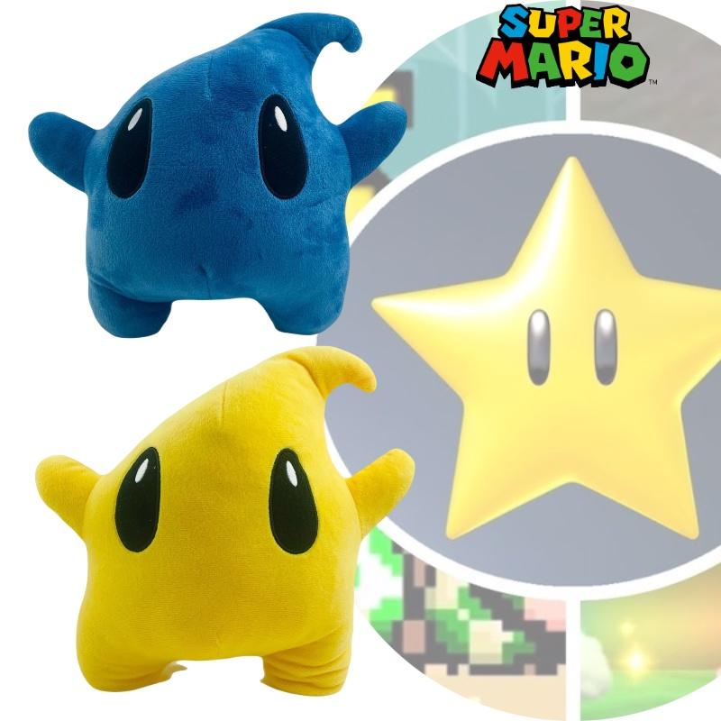 Mario Luma Super Star Plush Toy Stuffed Doll Home Decoration Cute Gifts Kids