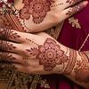 Henna Tattoo Stickers, Red Brown Waterproof Lace Temporary Tattoos, Indian Mehndi Body Art for Hands Feet, Festival Makeup