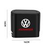 For VOLKSWAGEN VW Portable Car Trash Can Hanging Mini Garbage Storage Box For Volkswagen GOLF MK6 Polo Tiguan VW GTI CADDY PASSA