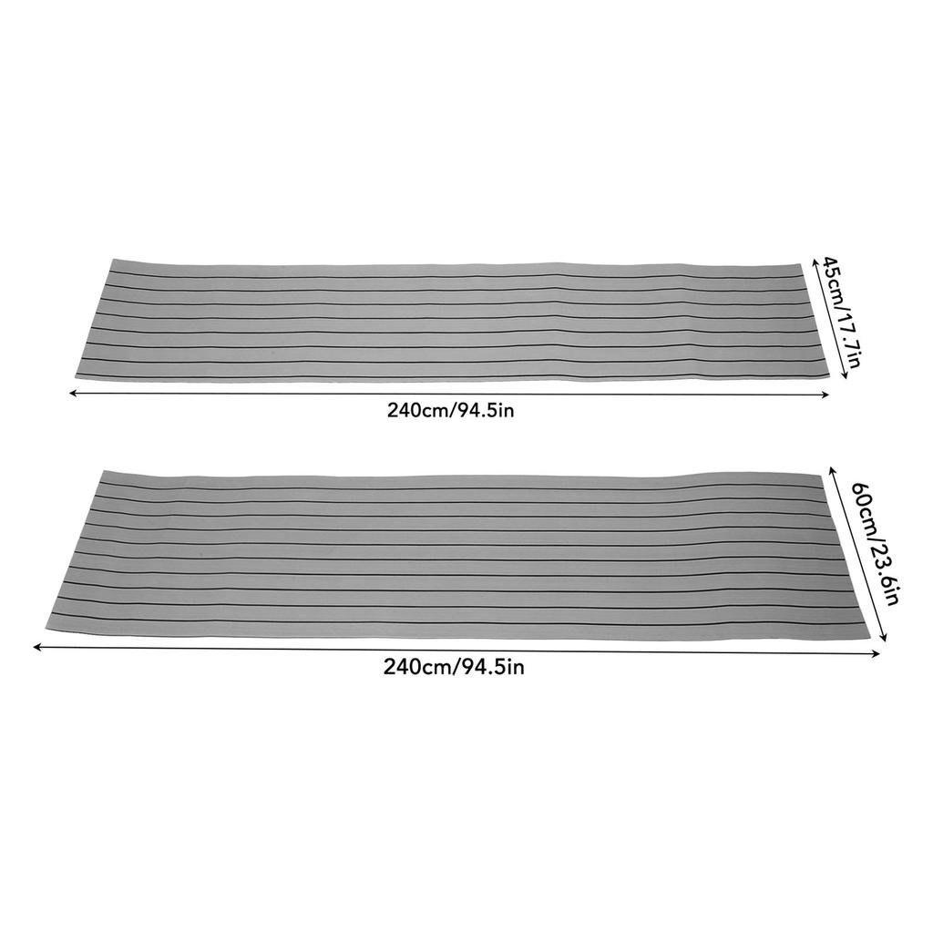EVA Foam Boat Flooring Decking Sheet Anti Slip Marine Flooring Mat Self Adhesive Deck Pad for Yachts Motorboats RV Floors