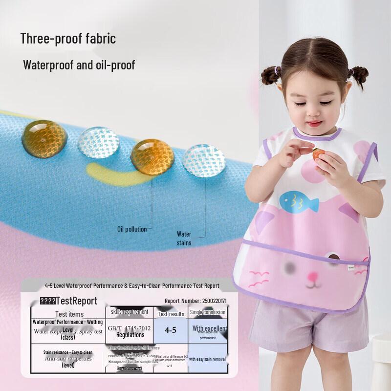 Nidoxiong Children's Feeding Smock