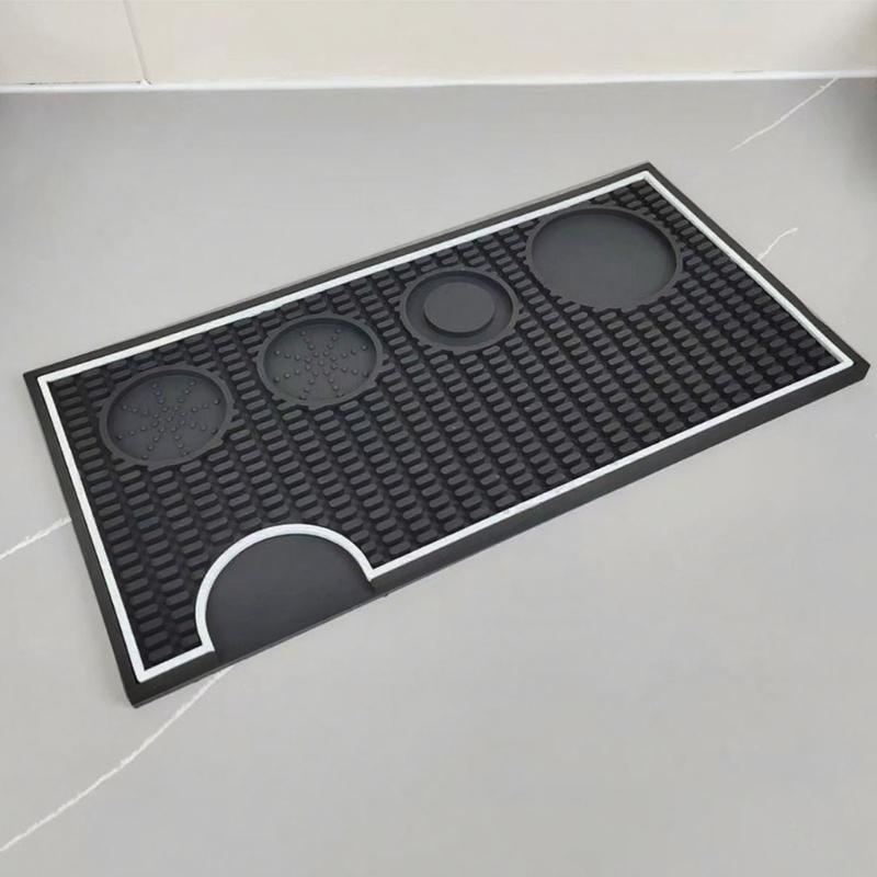 Verdickte Espresso-Werkzeugmatte Wasserdichte Oberflächen Espresso-Tampermatte Perfekt für die Kaffeezubereitung 40x20x1cm