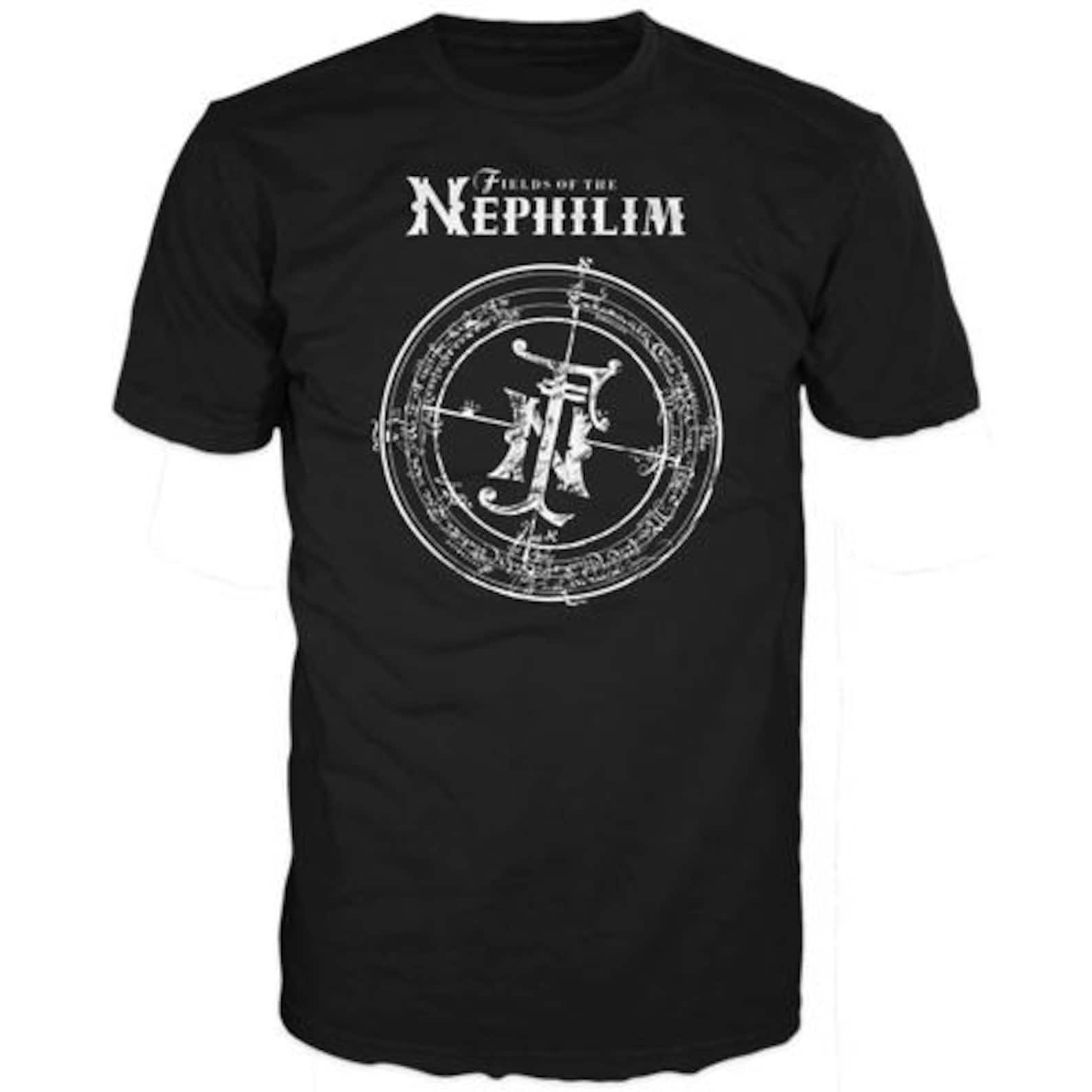 Fields of the Nephilim - Nephilim T-Shirt - Goth T-Shirt - Darkwave T-Shirt 4XL