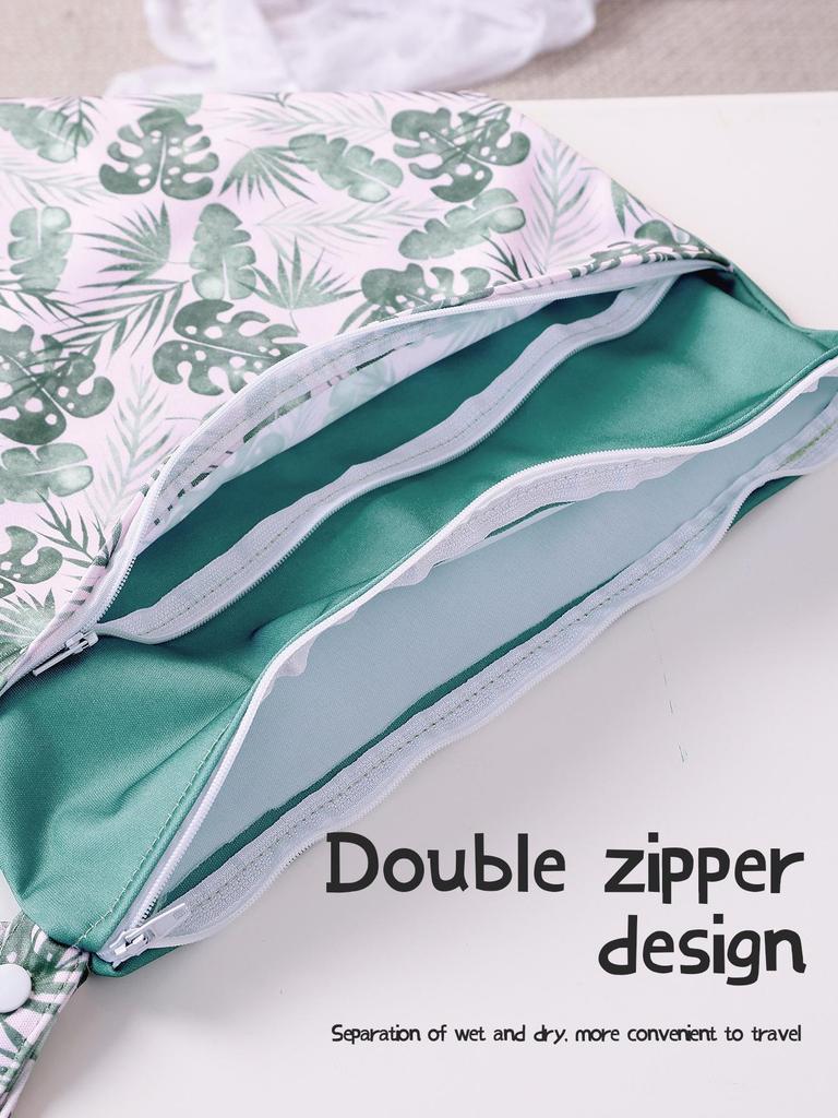 Children's Waterproof Swim & Beach Bag with Dry-Wet Separation and Toiletry Storage