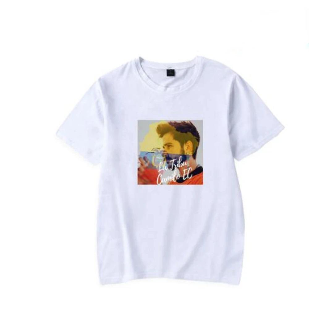 2024 Fashion Camilo Echeverry Fun Print  T-Shirt Men's Summer Casual Plus Size Men Hip Hop Homme Streetwear Loose T-Shirt