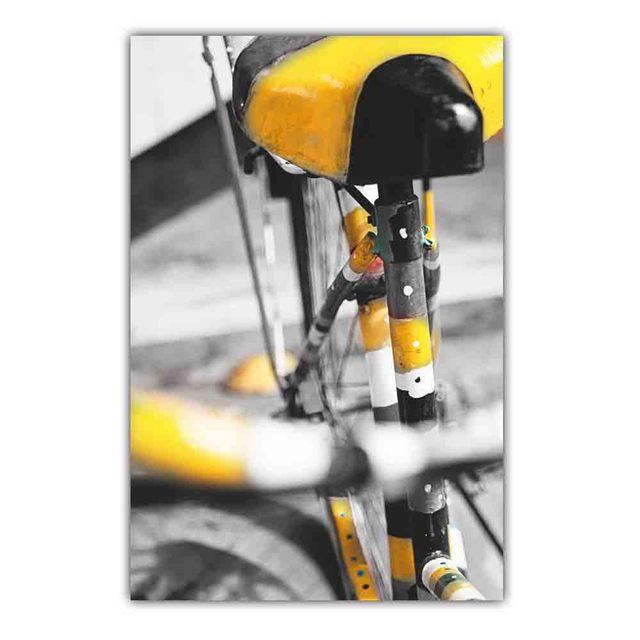 

Пейзаж Вид с улицы ретро-искусство холст картина желтый велосипед натюрморт постер офис гостиная украшение дома фреска без рамки 21*30cm No Frame