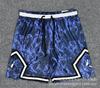 New 2026 summer loose and quick-drying men's AJ basketball shorts printed trendy sports casual pants source wholesale