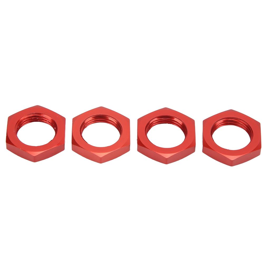 4PCS 17mm Aluminum Alloy Wheel Hex Hub Nut for 1Celsius8 RC Model Car Upgraded Accessory