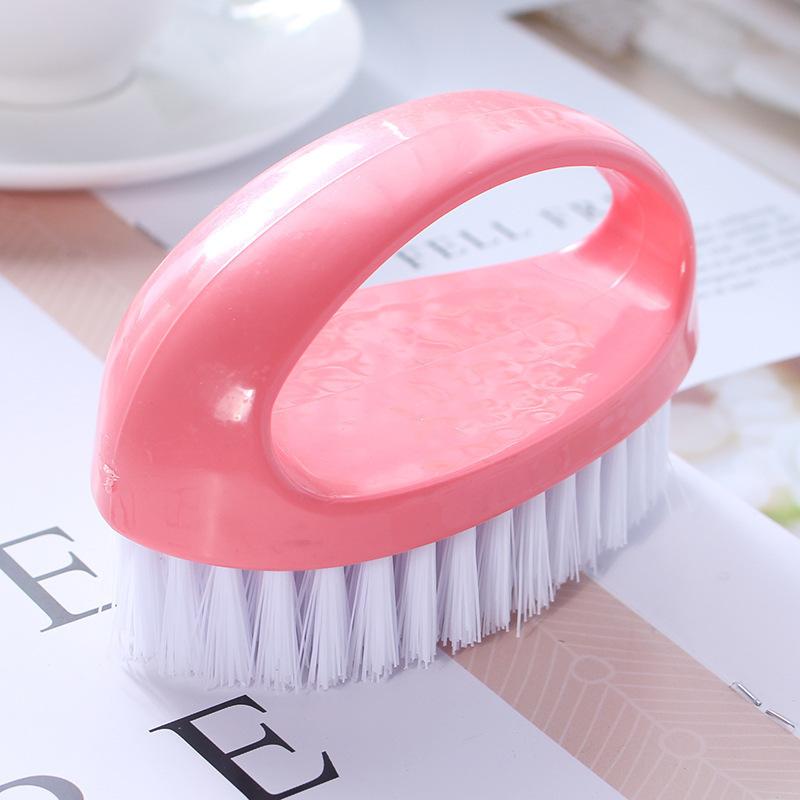 Shoe Brush, Colorful Egg-shaped Cleaning Brush, Multi-functional Household Brush, Clothes and Shoes Cleaning Brush
