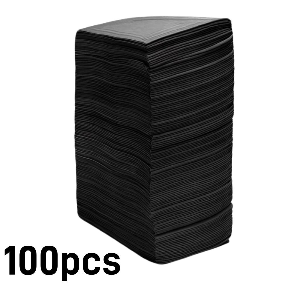 20/100 peças Tapetes de Mesa para Limpeza de Unhas Tapete Descartável para Nail Art Toalha de Mesa Impermeável para Manicures Pedicures Folhas de Papel Ferramentas para Unhas