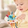 Silicone Sensory Pull String Toy for Baby Fine Motor Skills Development