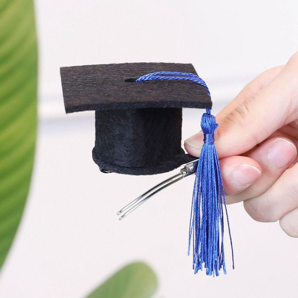 Graduation Season Mini Bachelor Hat Hairpin Graduation Headwear  Graduation Hair Ornaments