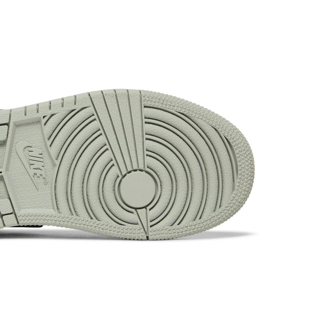 Air Jordan 1 Mid PreSchool 'Light Smoke Grey' (Unisex) Light Smoke Grey / White / Anthracite Kids' Basketball Shoes 640734 078