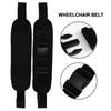 Wheelchair Belt Adjustable Wheelchair Fixing Belt Harness Strap for Elderly PatientBlack