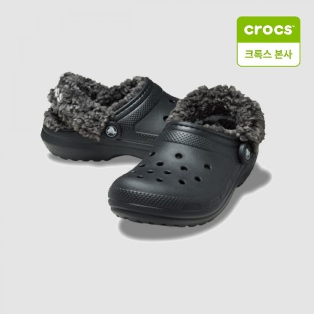 Crocs Classic Fleece Lined Clog Black 211396 001 blacks/M8W10(265mm)