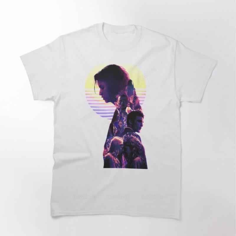 

Adult tee tops teenager cotton tee shirt All for Love RUE POSTER Printed T Shirt print tshirts male casual style teeshirt S